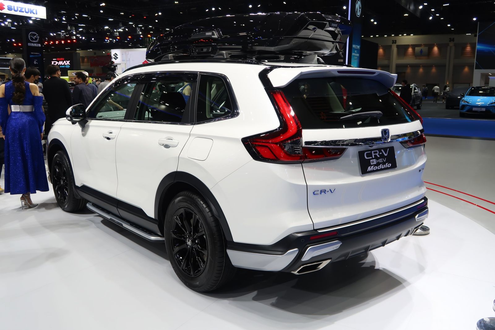 ยลโฉมคันจริง Honda CRV ใหม่ พร้อมชุดแต่ง Modulo AUTODEFT ข่าวรถยนต์